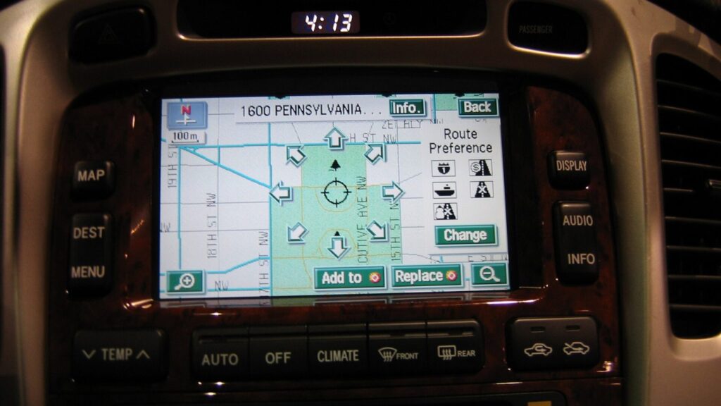 Toyota navigation SD card and map disc