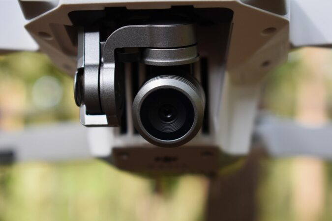 DJI drono gimbal stabilizatoriaus veikimas