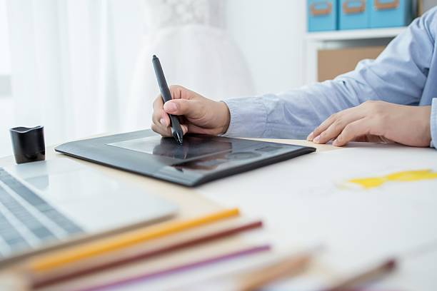 Grafinės planšetės slėgio jautrumas